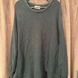 Old Navy Women’s Crewneck Knit Sweater - Teal